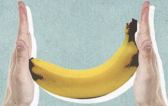 Penis size for banana samples
